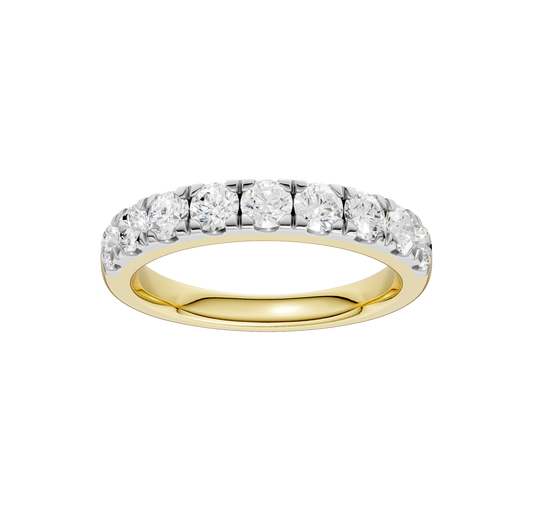1.00ct Round Certified Lab Diamond Ring
