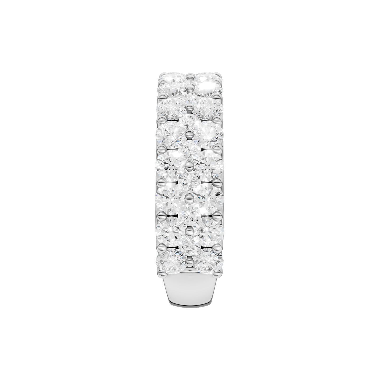 3.00ct Round Certified Lab Diamond Band