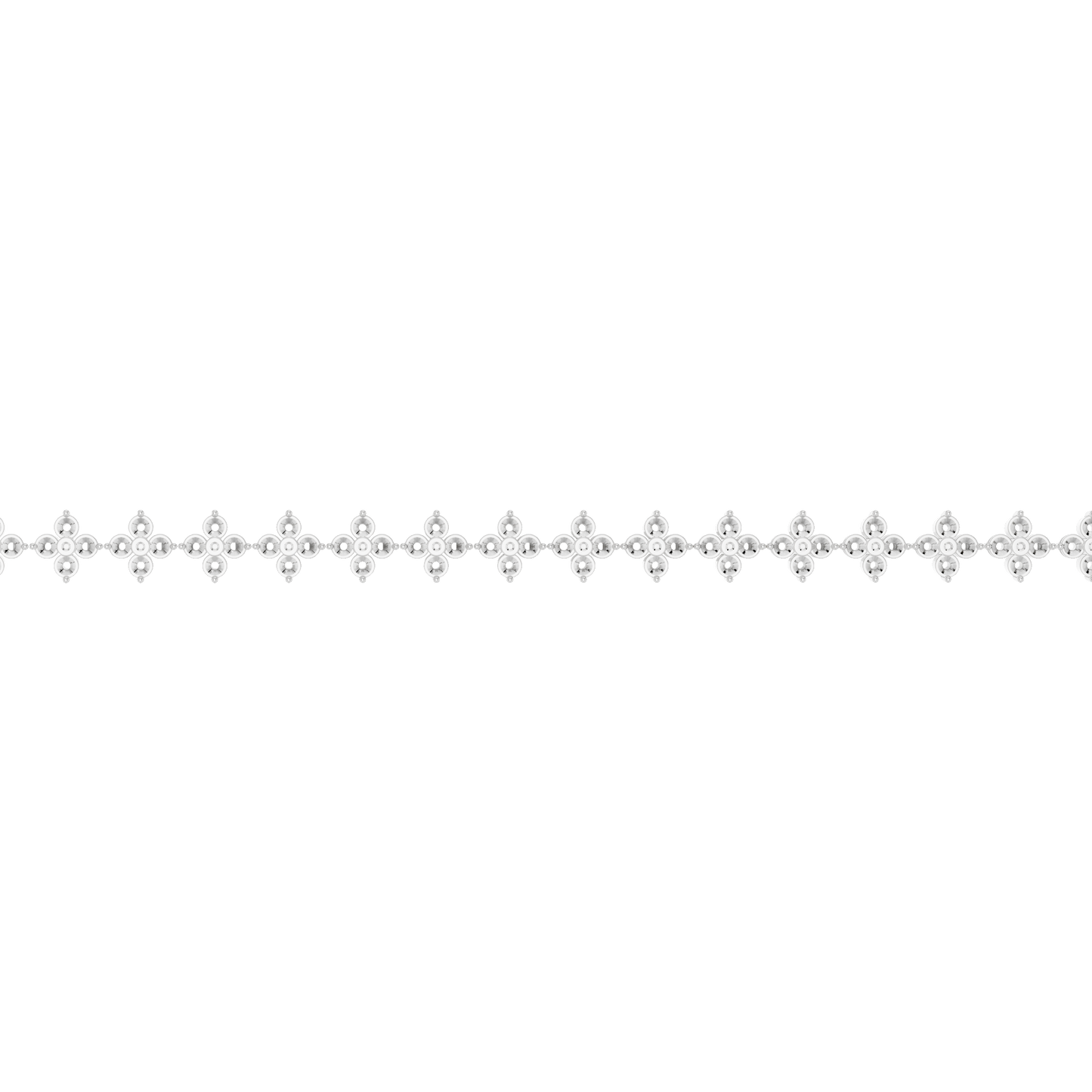 3.00ct Round Certified Lab Diamond Bracelet