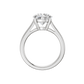 3.00ct Round Certified Solitaire Lab Diamond Ring