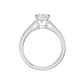 1.25ct Princess Certified Solitaire Lab Diamond Ring
