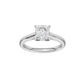 1.25ct Princess Certified Solitaire Lab Diamond Ring