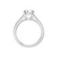2.00ct Oval Certified Solitaire Lab Diamond Ring