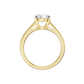 2.00ct Oval Certified Solitaire Lab Diamond Ring