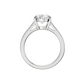 3.00ct Oval Certified Solitaire Lab Diamond Ring