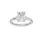 2.00ct Emerald Certified Solitaire Lab Diamond Ring