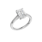 2.00ct Emerald Certified Solitaire Lab Diamond Ring