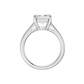3.00ct Emerald Certified Solitaire Lab Diamond Ring