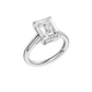 3.00ct Emerald Certified Solitaire Lab Diamond Ring