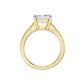 3.00ct Emerald Certified Solitaire Lab Diamond Ring