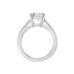 3.00ct Radiant Certified Solitaire Lab Diamond Ring