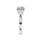 2.00ct Cushion Certified Solitaire Lab Diamond Ring