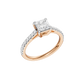 1.75ct Princess Certified Lab Diamond Ring