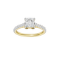 1.75ct Princess Certified Lab Diamond Ring
