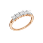 1.00ct Princess Certified Lab Diamond Band