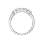 1.00ct Princess Certified Lab Diamond Band