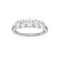 1.00ct Oval Certified Lab Diamond Band