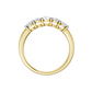 1.00ct Oval Certified Lab Diamond Band