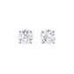 2.00ct Round Certified Lab Diamond Stud Earring