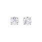 2.00ct Round Certified Lab Diamond Stud Earring