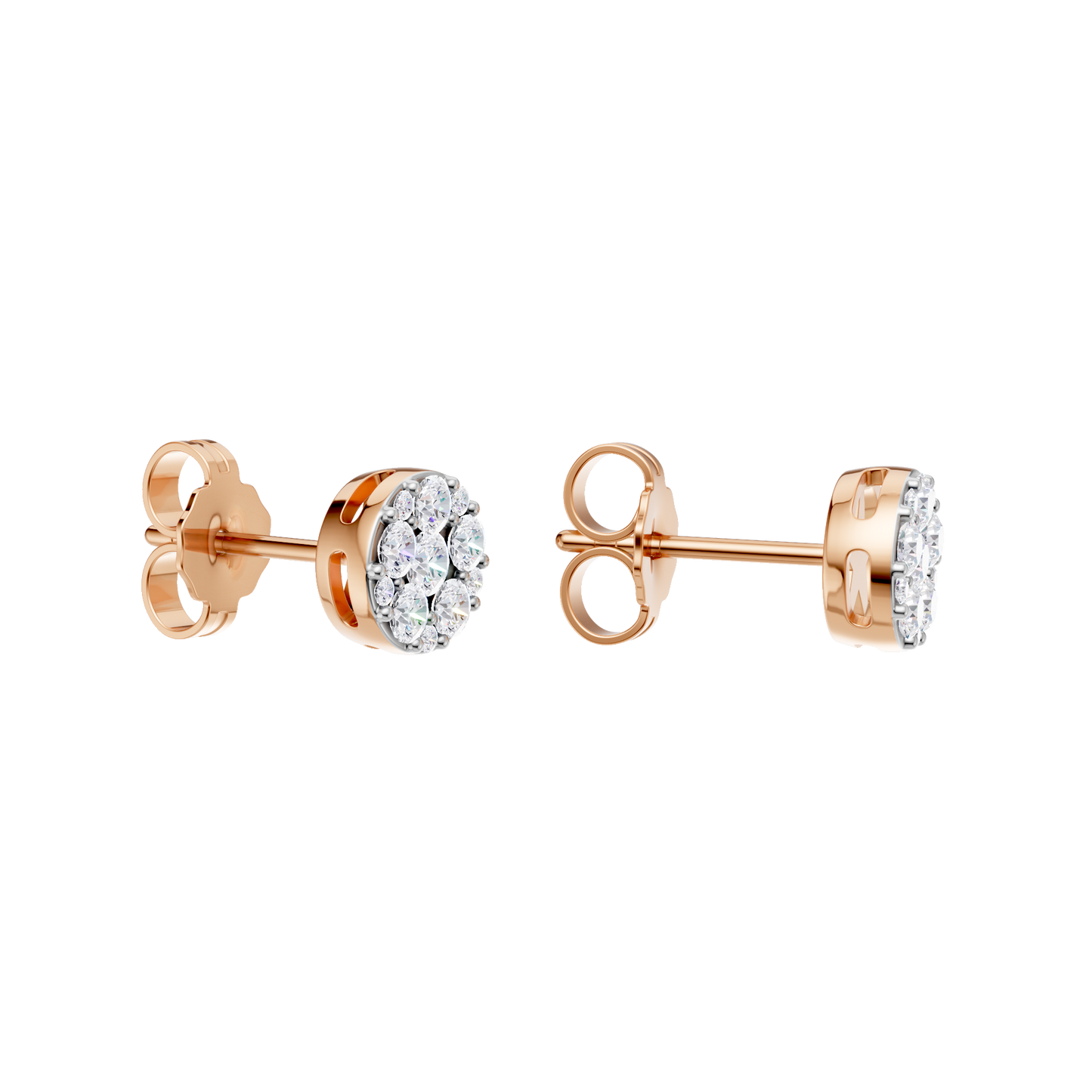 0.50ct Round Certified Lab Diamond Earring