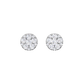 0.50ct Round Certified Lab Diamond Earring