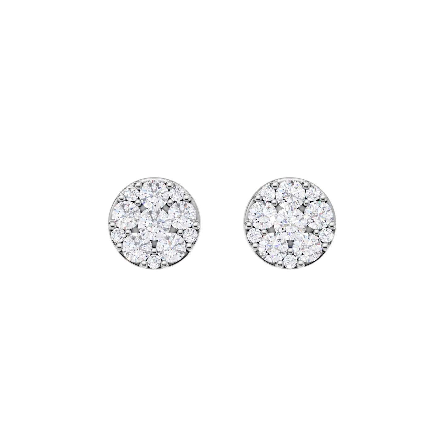 0.50ct Round Certified Lab Diamond Earring