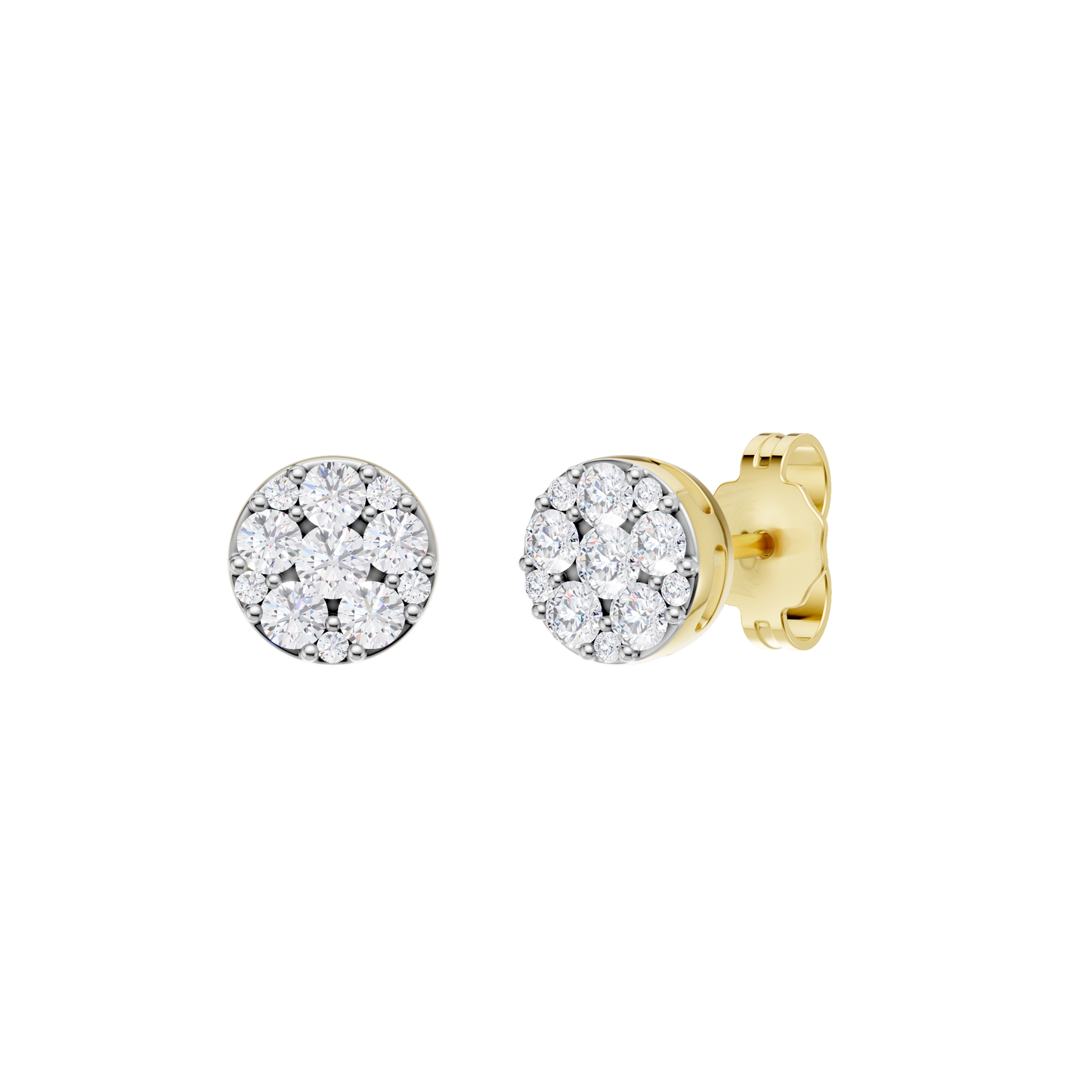 0.50ct Round Certified Lab Diamond Earring
