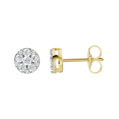 0.50ct Round Certified Lab Diamond Earring