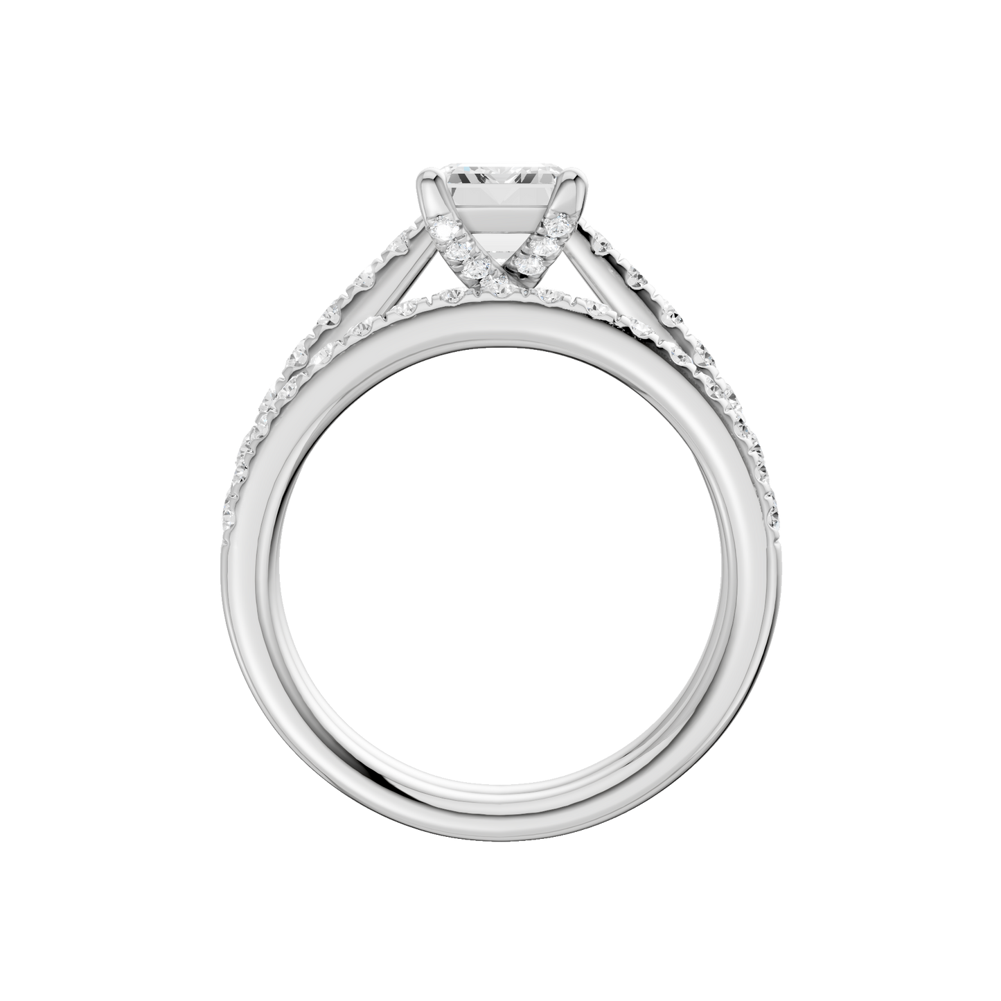 2.33ct Emerald Certified Solitaire Lab Diamond Ring