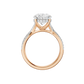 4.33ct Oval Certified Lab Diamond Ring