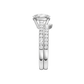 2.50ct Elongated Cushion Certified Lab Diamond Ring