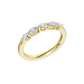 0.33ct Round & Marquise Certified Lab Diamond Ring