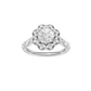 1.60ct Round Certified Lab Diamond Ring