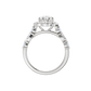 1.60ct Oval Certified Lab Diamond Ring