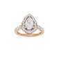 1.60ct Pear Certified Lab Diamond Ring