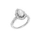 1.60ct Pear Certified Lab Diamond Ring
