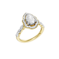 1.60ct Pear Certified Lab Diamond Ring