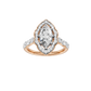 1.60ct Marquise Certified Lab Diamond Ring