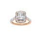 1.60ct Radiant Certified Lab Diamond Ring