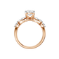 2.10ct Pear Certified Lab Diamond Ring