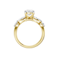 2.10ct Pear Certified Lab Diamond Ring