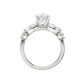 2.10ct Oval Certified Lab Diamond Ring