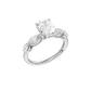 2.10ct Oval Certified Lab Diamond Ring