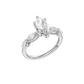 2.10ct Marquise Certified Lab Diamond Ring