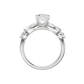 2.10ct Radiant Certified Lab Diamond Ring
