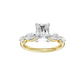2.10ct Radiant Certified Lab Diamond Ring