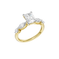2.10ct Radiant Certified Lab Diamond Ring