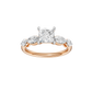 2.10ct Princess Certified Lab Diamond Ring
