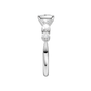 2.10ct Princess Certified Lab Diamond Ring